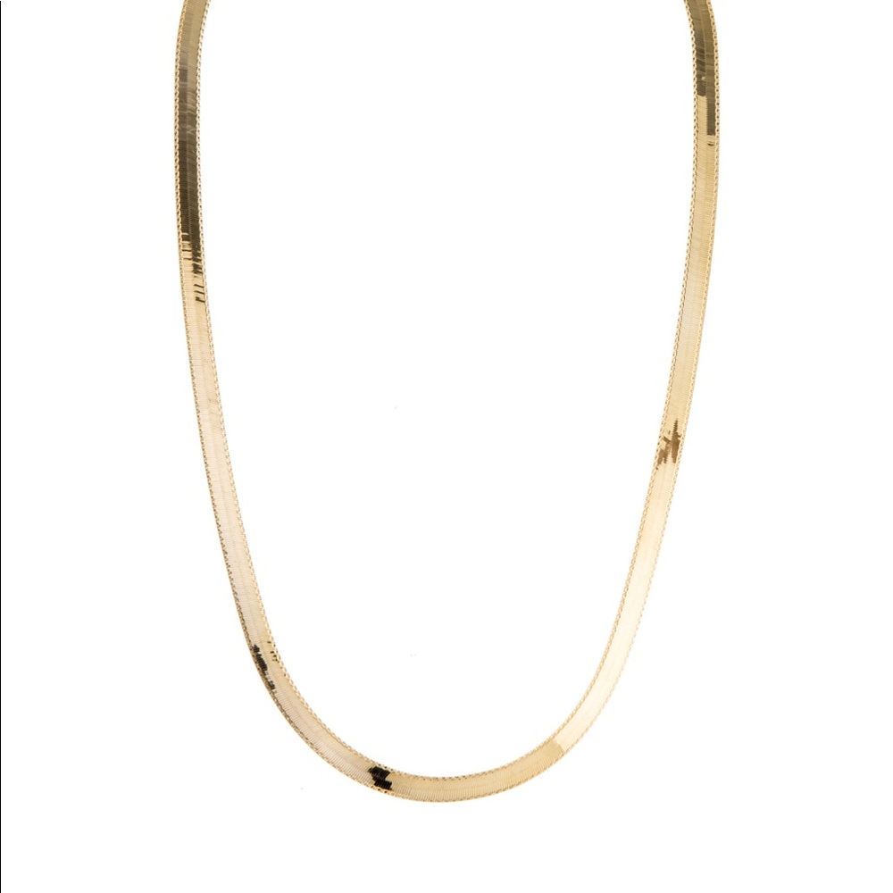 14 Karat yellow gold high polish lobster clasp, chain length 20” wide0.3”